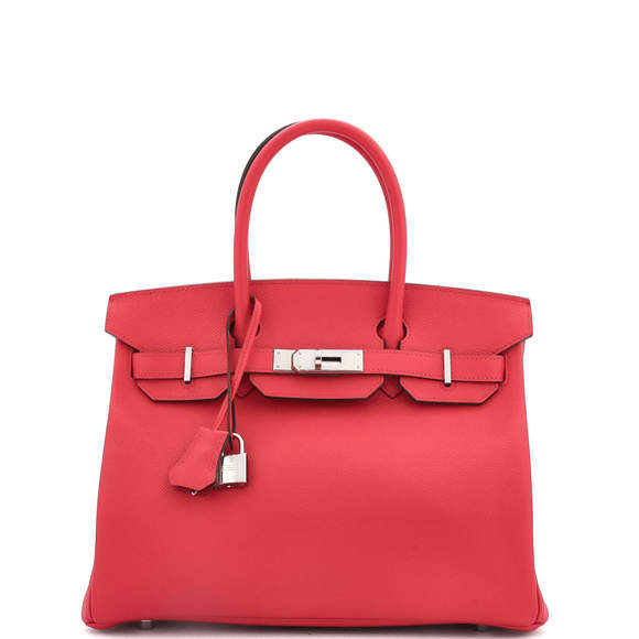 Hermes Birkin 30 Pink Epsom with Palladium Hardware - Picture 1 of 8